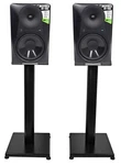 Pair Mackie MR824 85 Watt Powered Active Studio Monitor SPEAKERS+21" Stands. Fixed Price $569.81.