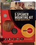 Speaker Mounting Kit Omni AB1-HTS Grey Home Theatre 5 Mounts New. Fixed Price $19.99.