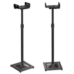 Perlesmith Universal Speaker Stands For Surround Sound -height Adjustable Ext.... Fixed Price $67.76.