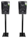 Pair Mackie MR824 85 Watt Powered Active Studio Monitor SPEAKERS+37" Stands. Fixed Price $599.98.