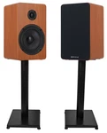 Pair Rockville Rockshelf 54C Classic 5.25" Home Bookshelf Speakers W/21" Stands. Fixed Price $129.90.