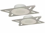 Lowell RPAK-810-72 Package 8" Speakers 5W Can Tile Bridge Grille Full Kit. Fixed Price $150.00.