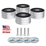 4PCS Hifi Aluminium Audio Speaker Subwoofer Isolation Foot Pad Turntable Stand. Fixed Price $13.00.
