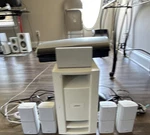 Bose Lifestyle 5.1 Channel Wired Home Theater Speaker System, White. Fixed Price $400.00.