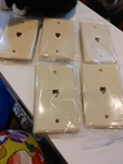 Newhouse Hardware 1-PORT Telephone Jack Wall Plate 5 Pack. Fixed Price $9.80.
