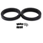 6.5" Beveled Speaker Spacer 1.5" Depth With Slope Audiopipe RING-PVC-BVL-6. Fixed Price $19.95.