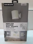 Sanus WSWM22W1 Adjustable Speaker Mounts - White( Pair). Fixed Price $40.00.