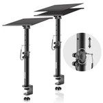 Clamp Desktop Speaker Stand Holder Pair, Heavy Duty Audio Studio Monitor S.... Fixed Price $72.28.