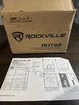 Rockville RHT8G Black Wood Studio Monitor Stand 8" For. Fixed Price $35.00.