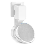 White Wall Mount Holder For Echo Pop Outlet Hanger Stand Cable Management. Fixed Price $30.56.
