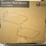 Wali SWM302 Speaker Wall Mount Fixed Brown Black. Fixed Price $19.99.