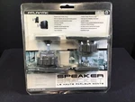 Atlantic Speaker Mounting Brackets SPB03 Tilts And Swivels Black New. Fixed Price $9.59.