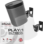 Sound Bass Wall Mount, Black, Pair, Compatible With Sonos PLAY:1 Only, Tw. Fixed Price $37.99.