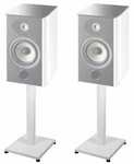 Pair 21 Steel White Stands For Focal Aria 906 Bookshelf Speakers. Fixed Price $64.95.