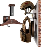 Tactical Gear Wall Mount For Helmets And Display Organizer. Fixed Price $68.99.