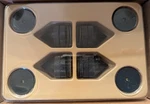 Dayton Audio ISO-4BK Speaker Isolation Cone Black Set Pcs. New In Box. Fixed Price $47.00.