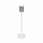Vebos 32 Inch Floor Speaker Stand - White. Fixed Price $10.00.