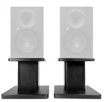 Rockville 8 Black Studio Speaker Stands For Mackie XR624. Fixed Price $49.95.