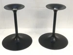 Set Of (2) Bose 901 Iv Vi Series Tulip Speaker Stands Black. Fixed Price $319.99.