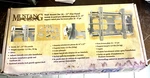Mustang Wall Mount For 26-37" Flat Panel Nib. Fixed Price $75.00.