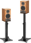 Adjustable Bookshelf Speaker Stands Pair, 20-27.5 Inch All-metal Heavy Duty Hold. Fixed Price $94.12.