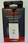 Rocketfish Single Speaker Wallplate RF-WSBJ1. Fixed Price $9.99.