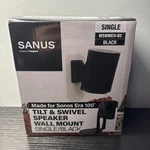 Sanus Speaker Wall Mount For Sonos Era 100-SINGLE-BLACK. Fixed Price $39.99.