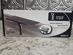 TOPPER-12" Universal Tv, Speaker Shelf-reclaim Space/no Tools/installs Sec. Fixed Price $14.49.