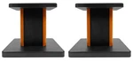 2 Rockville RHT8C Computer/bookshelf Desktop Speaker/studio Monitor Stands-wood. Fixed Price $49.95.