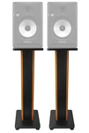 (2) Rockville 28" 2-TONE Studio Monitor Speaker Stands For Behringer Nekkst K8. Fixed Price $99.95.