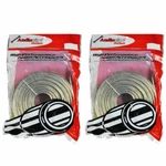(pack Of 2 ) New Nippon CABLE14100 100' Audiopipe Gauge Speaker Wire Clear. Fixed Price $53.58.