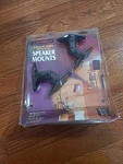 Vantage Point Satp-b Black Speaker Wall Mount Universal Satellite Nib. Fixed Price $18.99.