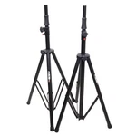 Prox T-SS82P Set Of Black Air Speaker Tripod Stands 51"-76" High With Bags. Fixed Price $266.99.