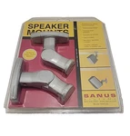 Sanus WMS3S Tilt Swivel Speaker Mounts Home Theater Wall Ceiling White Vintage. Fixed Price $21.84.