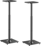 Elived Universal Speaker Stands Height Adjustable 28"-37.4", Bookshelf Black. Fixed Price $146.37.