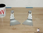 Mint Open Box Pair! Cambridge Audio Minx 600D Desktop Spkr Stands Brushed Finish. Fixed Price $69.00.