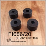 Penn F1686/20 4PC Large Rubber Speaker Cabinet Feet With Screws. Fixed Price $8.99.