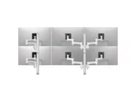 Atdec Desk Mount For Monitor White Vesa Plate 75X100 & 100X100 (AWMS-6-4. Fixed Price $1283.99.