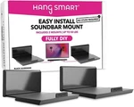 Hangsmart Soundbar Mount No Drill Stud Wall Bracket Adjustable Up To 50LB Blk. Fixed Price $29.99.