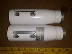 20EE23 Pair Of Chief CMS009012W Adjustable Extension Columns, Exterior Portion. Fixed Price $29.95.