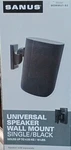 Sanus Universal Speaker Wall Mount Swivel Tilt Easy Installation Black WSWMU1-B2. Fixed Price $24.00.