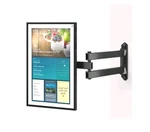 Wali Wall Mounting Bracket For Alexa Echo Show 21 & 15 W/extension Arm Rotates. Fixed Price $26.95.
