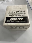 New Bose UB-2 Universal Wall/ceiling Mounting (1 Bracket) White. Fixed Price $17.50.