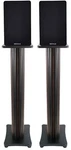 (2) Rockville Rockshelf 68D 400W Dark Wood 6.5" Bookshelf SPEAKERS+36" Stands. Fixed Price $229.90.