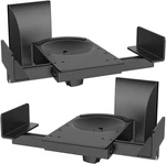 Speaker Wall Mount, Surround Sound Stand With Adjustable Swivel Tilt Ang. Fixed Price $74.00.