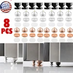 8PCS Hifi Audio Speaker Isolation Feet Floor Nails Turntable Stand Foot Pad M23. Fixed Price $21.74.