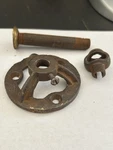 3PC Cast Iron Crows Feet Ceiling Wall Mounting Bracket Hardware Light Chandelier. Fixed Price $9.95.