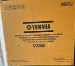 Yamaha VXS8 8" 2-WAY Surface-mounted Speakers (black, Pair) Open Box New. Fixed Price $309.00.