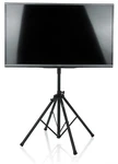 Gator Deluxe Quad Legged Lcd/led Stand W/lift Piston For Screens Up 65". Fixed Price $189.99.