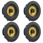4 Pack Tdx 6.5" 2-WAY Ceiling Wall Home Theater Speaker Flush Mount White New. Fixed Price $189.95.
